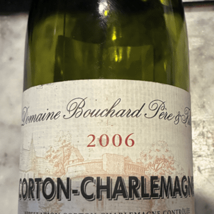 2006 Corton-Charlemagne, Grand Cru, Domaine Bouchard Père & Fils Davids wine