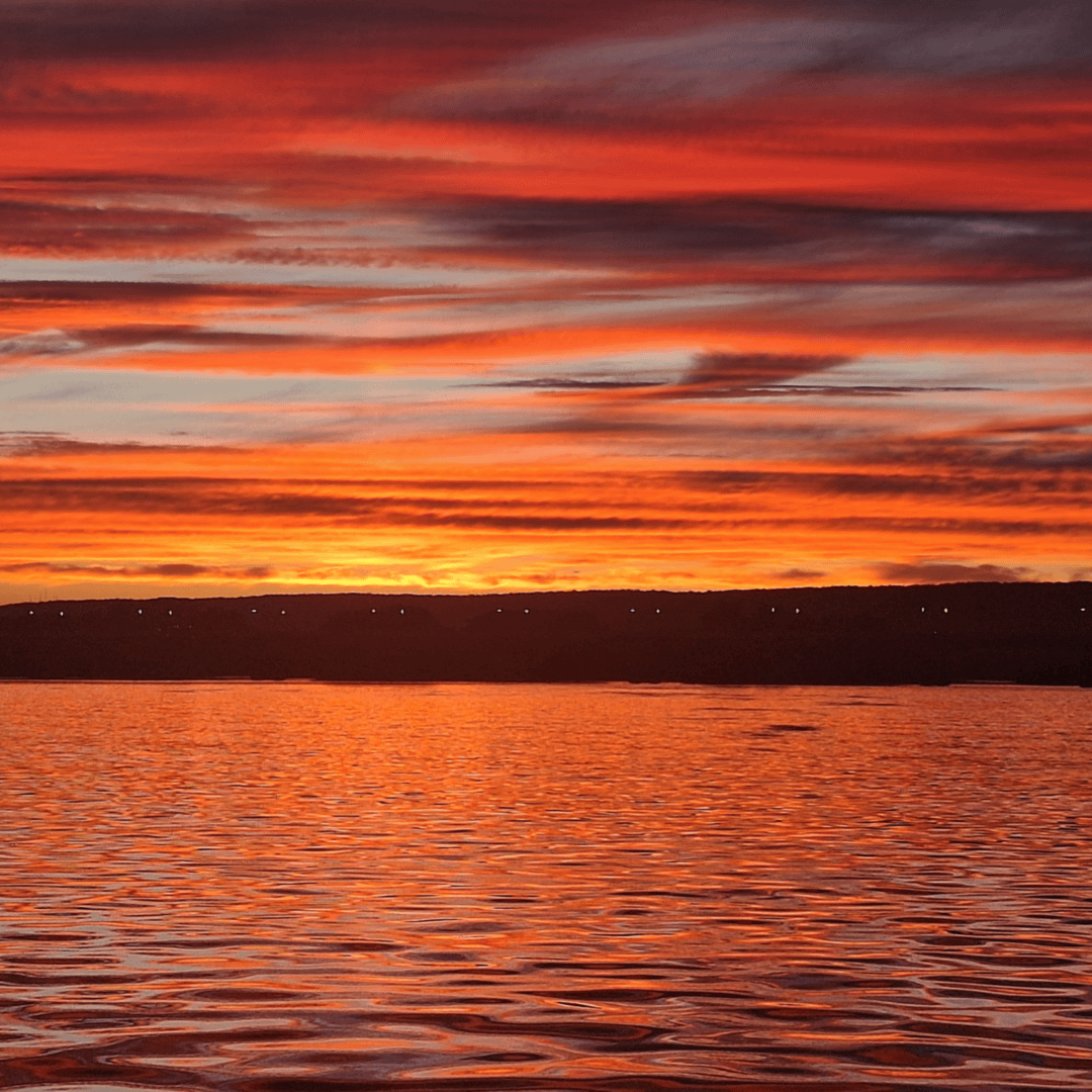 Cruising Rose on Pride of the Susquehanna Sunset